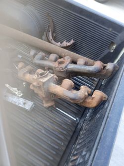 216 And 235 Chevy Intakes Exhaust Manifold