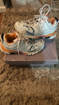 “White Orange” Balenciaga track size 43(US Size 9)