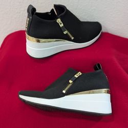 DKNY Palma Slip-On Wedge Women's Sneakers Bootie Shoes Size 7.5
