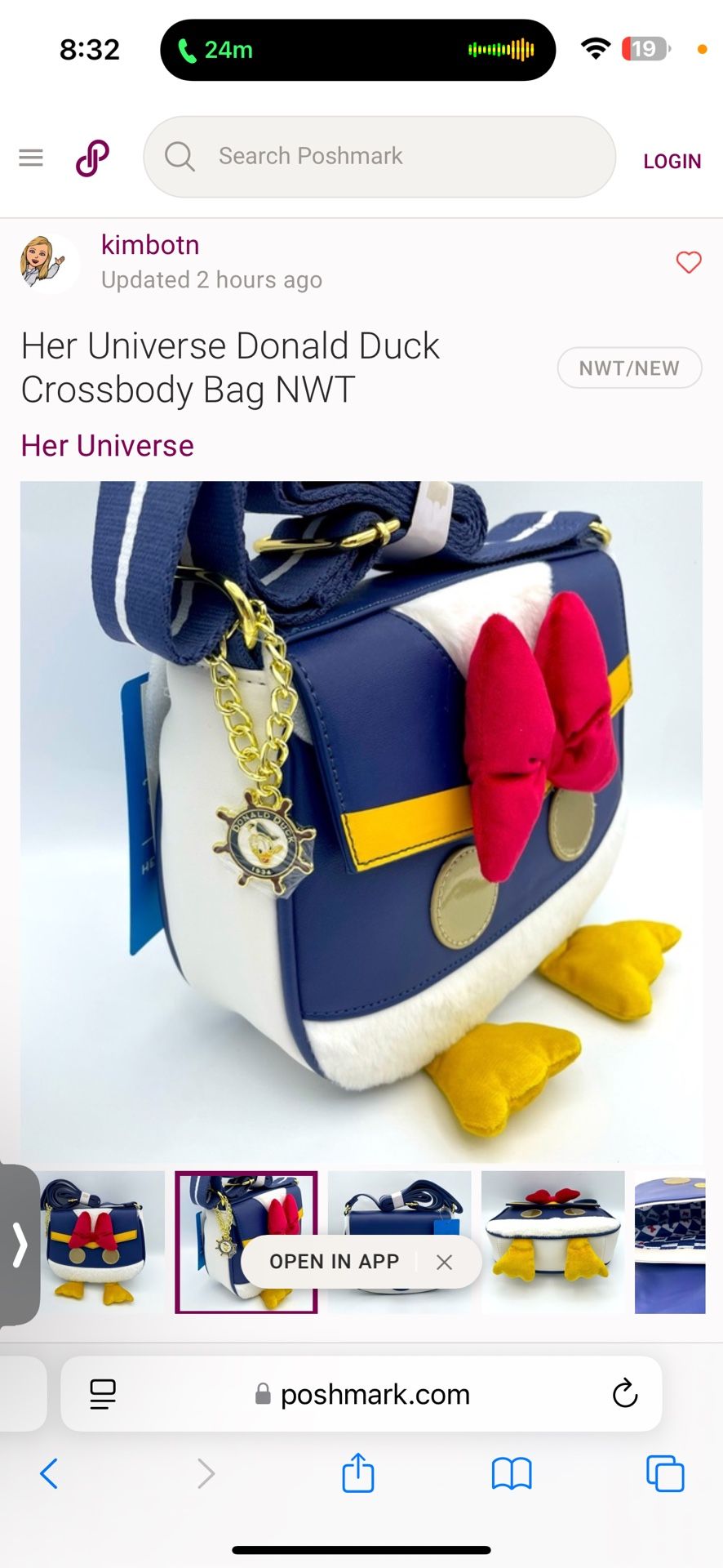 Donald Duck  Purse &Hello Kitty  Backpack 