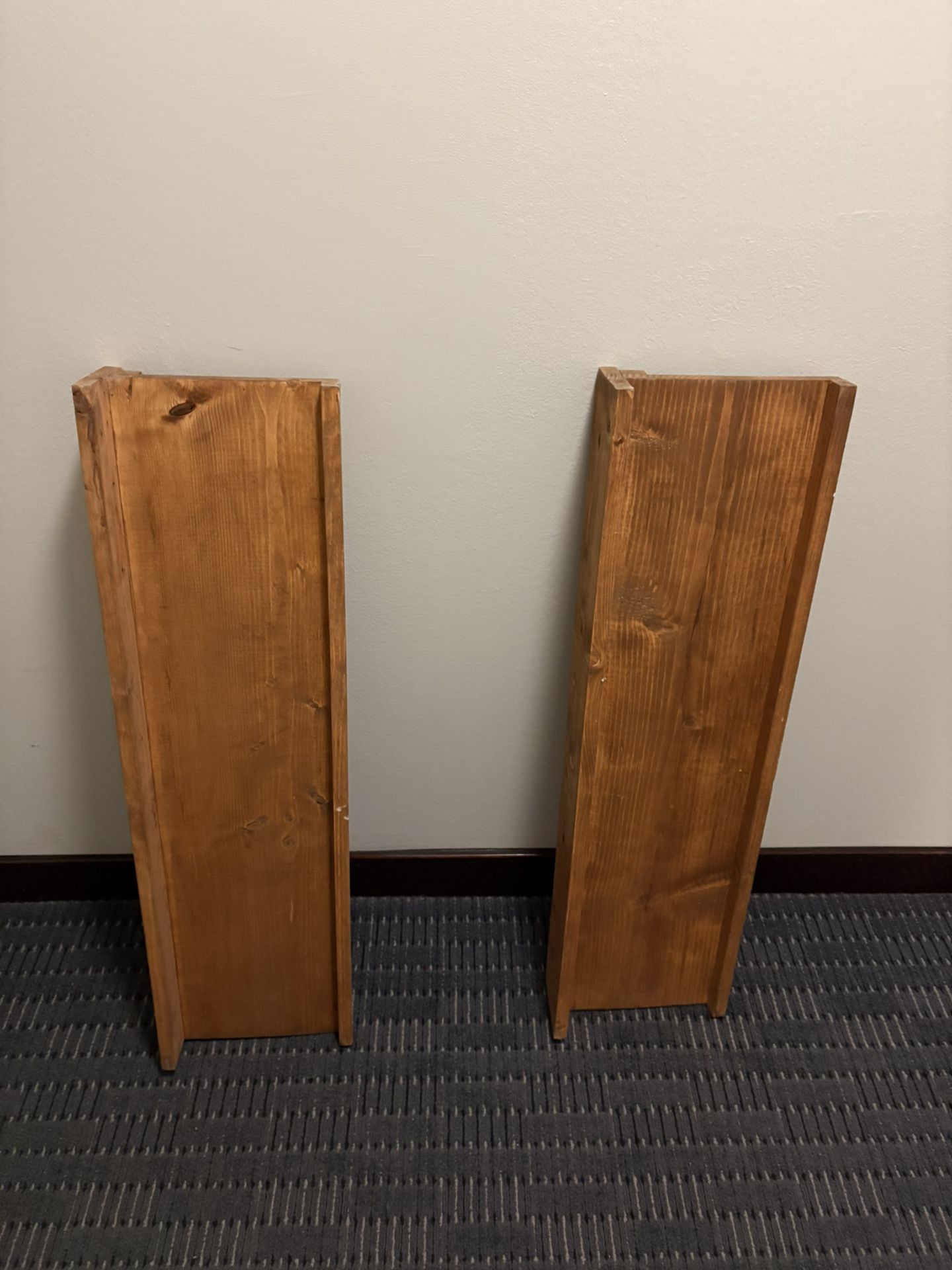 Floating Wooden shelves