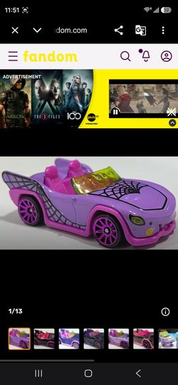 🖤💖 Hot Wheels Monster High Ghoul Mobile – New in Package! 💖🖤