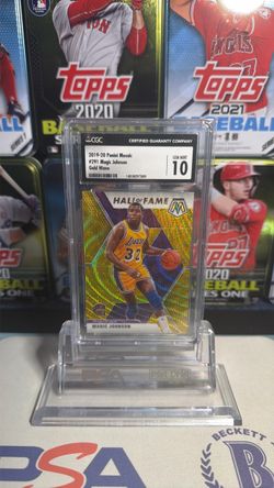 2019 Mosaic gold wave Magic Johnson CGC 10