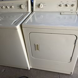 KENMORE WASHER AND DRYER ELECTRIC BOTH WORKING GREAT 
