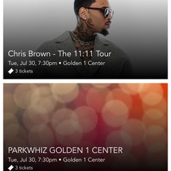 Chris Brown Tickets $800 Value Going For $600 