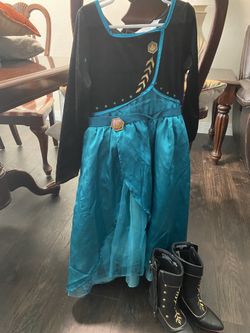 anna costume and shoes