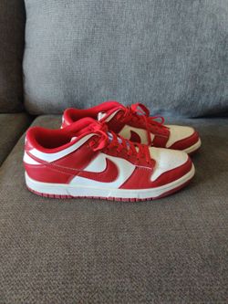 Nike Dunk Low Red and White