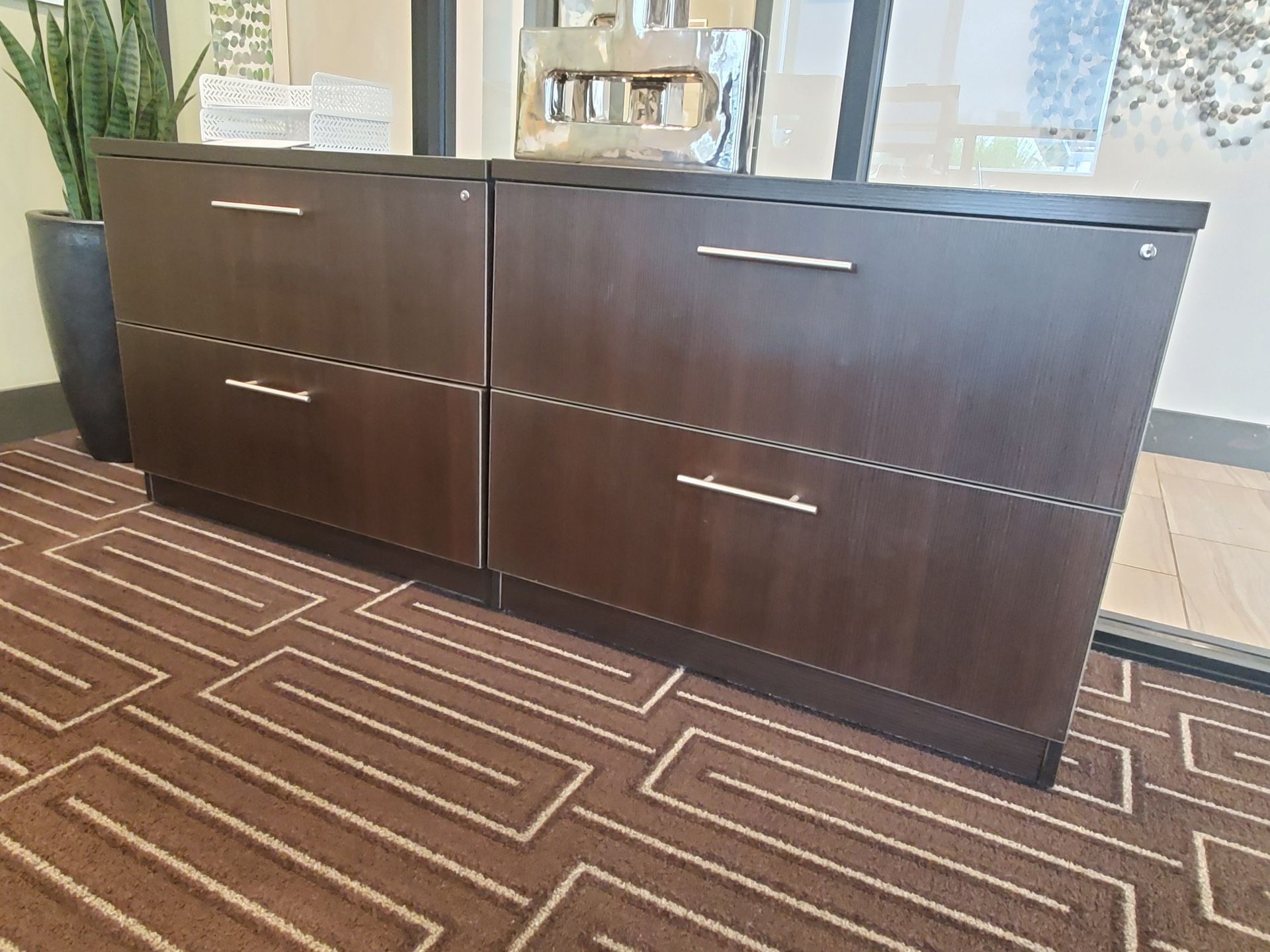 Two Drawer File Cabinets
