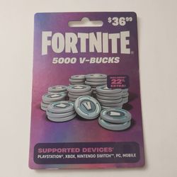 Fortnite 5000 Vbucks