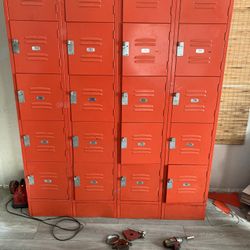 Red Lockers