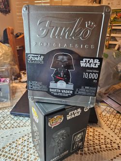 Darth Vader limited edition funko Pop set 2 toys