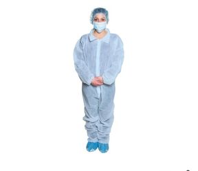 Dukal 392XL Disposable Coverall, Non-Sterile, Blue, XL, Pack of 25
