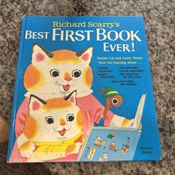 Vintage Richard Scarry Story Book 