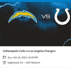 Colts @ Chargers 