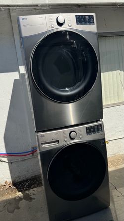 Lavadora y secadora LG