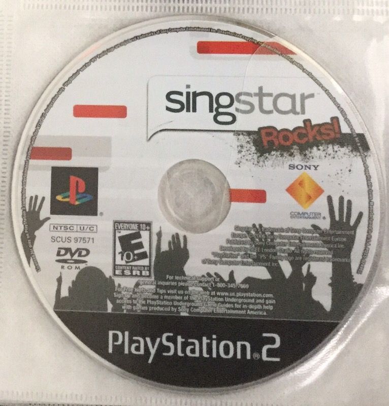 Sing star rocks! for ps2