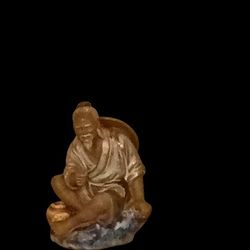 Jade Chinese Mudman Fisherman