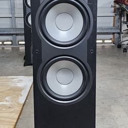 Klipsch The Best In Home Theater Audio Standing Around 4 Ft Tall I Have To Towers Retail Around 500 Each For Only $150 Each Or Best Offer