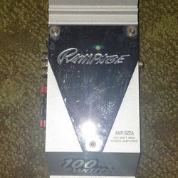 Rampage 100wt Amplifier 