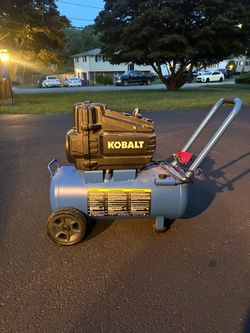 Kobalt Portable Air Compressor with Wheels