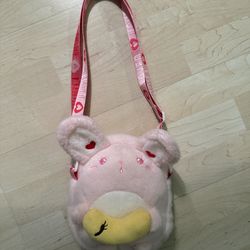 Cute hand plush bag