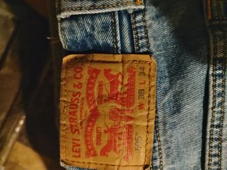 Old Levi's 505 red tag jeans like new