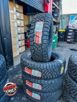 265/70/17 Nitto Ridge Grappler New Tires
