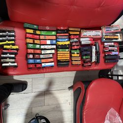 Complete toy train set