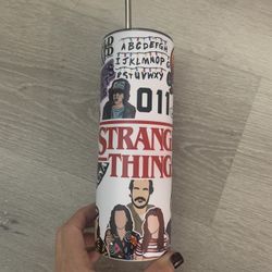 Stranger Things Tumbler Drink Cup