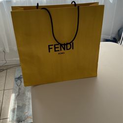 Fendi paper Bag