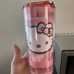 Pink Hello Kitty Cup 