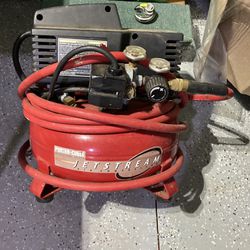 Porter Cable compressor, Hitachi 18 Ga Brad Nailer