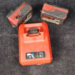 Snap On 18v Batteries And Charger