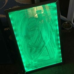 Two Led Right On Signs