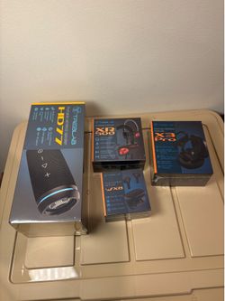 Set 4 items Portable Bluetooth Speaker 25 W+3 headphones