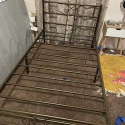 Twin Bed Frame. Hardly Used. 