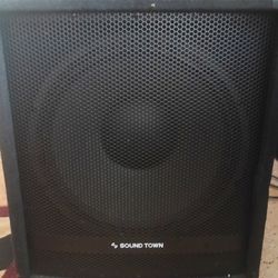 METIS-PRO18AS | METIS Series 18" 2400W Powered PA/DJ Subwoofer with Class-D Amplifier, Plywood, Black