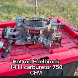 Hot Rod Edelbrock 750 CFM Carburetor
