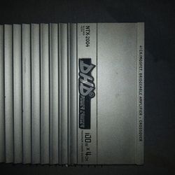  dhd power cruiser 100x × 4ch maximum power outlet  Amplifier 