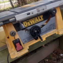 DeWalt Table Saw, 10 Blade Industrial .