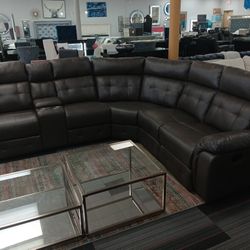 Available black gray brown with cupholder's sectional