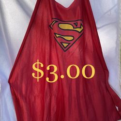 Supergirl Cape For Kids