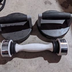 Perfect push up and dumbbell