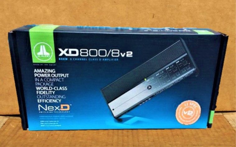 XD Series Power Amplifier 1600 Watts 8 Channel Speaker System Amp XD800/8 🚨 Payment Options Available 🚨 No Credit Needed 🚨