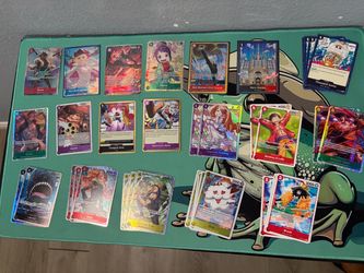 One piece tcg cards