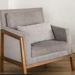 Grey Chairs And Middle Table 