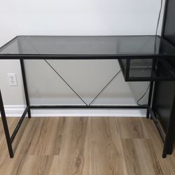 Metal And Glass Desk