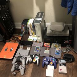 Old video game lot