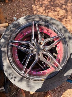 Custom Alloy Wheel with Tire