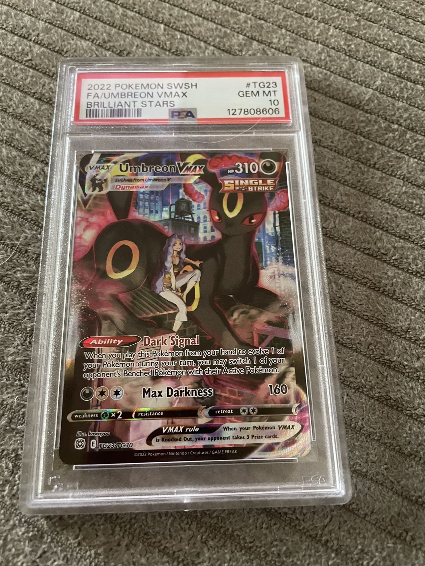 Umbreon Vmax PSA 10
